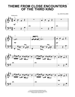 Theme From Close Encounters Of The Third Kind (Download) 