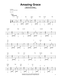 Amazing Grace von Edwin O. Excell (Download) 