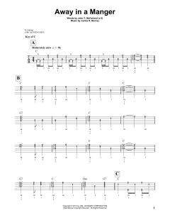 Away In A Manger von John T. McFarland (Download) 