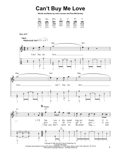 Can't Buy Me Love von The Beatles (Download) 