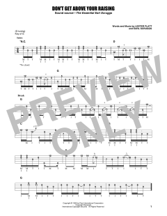 Don't Get Above Your Raising von Earl Scruggs (Download) 