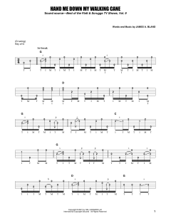 Hand Me Down My Walking Cane von Earl Scruggs (Download) 