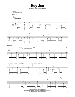 Hey Joe von Jimi Hendrix (Download) 