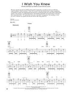 I Wish You Knew von Ira Louvin (Download) 