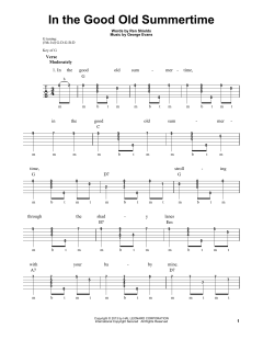 In The Good Old Summertime von Ren Shields (Download) 