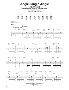 Jingle Jangle Jingle von Frank Loesser (Download) 