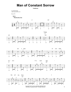 Man Of Constant Sorrow von Traditional (Download) 