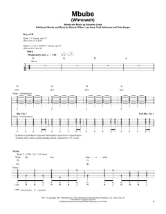Mbube von Pete Seeger (Download) 