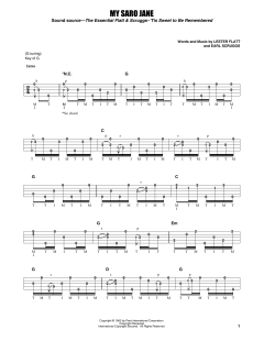 My Saro Jane von Earl Scruggs (Download) 