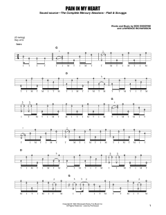 Pain In My Heart von Earl Scruggs (Download) 