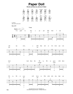Paper Doll von Johnny S. Black (Download) 