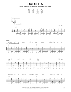 The M.T.A. von The Kingston Trio (Download) 