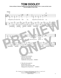 Tom Dooley von Alan Lomax (Download) 