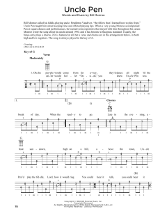 Uncle Pen von Ricky Skaggs (Download) 