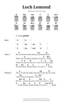 Loch Lomond von Scottish Folksong (Download) 