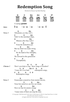 Redemption Song von Bob Marley (Download) 