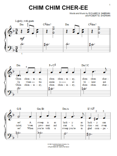 Chim Chim Cher-ee von Robert Bernard Sherman (Download) 