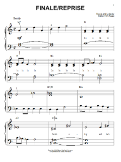 Finale/Reprise von Danny Elfman (Download) 