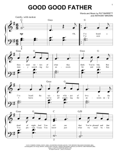 Good Good Father von Chris Tomlin (Download) 