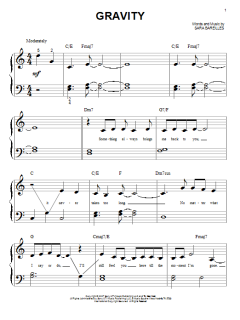 Gravity von Sara Bareilles (Download) 