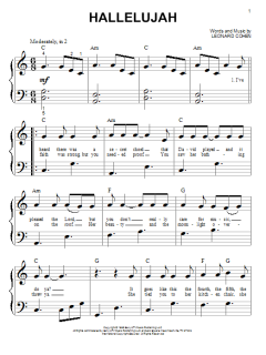 Hallelujah von Leonard Cohen (Download) 