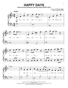 Happy Days von Charles Fox (Download) 
