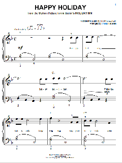 Happy Holiday von Irving Berlin (Download) 