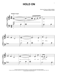 Hold On von Adele (Download) 