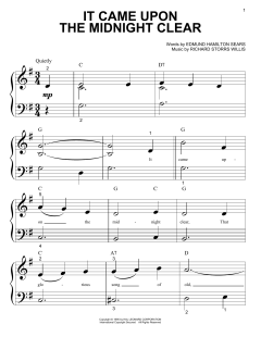It Came Upon The Midnight Clear von Edmund Hamilton Sears (Download) 