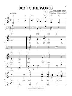 Joy To The World von Isaac Watts (Download) 