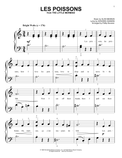 Les Poissons von Alan Menken (Download) 