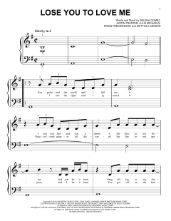 Lose You To Love Me von Selena Gomez (Download) 
