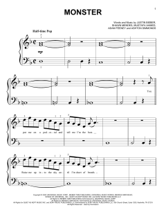 Monster von Justin Bieber (Download) 