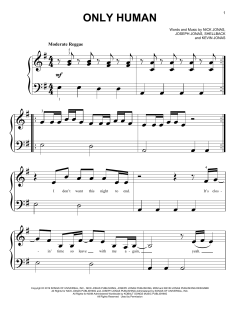 Only Human von Jonas Brothers (Download) 