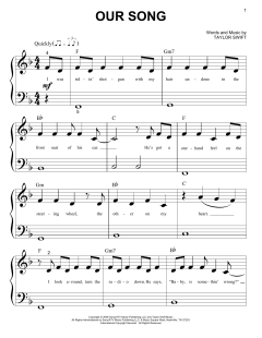 Our Song von Taylor Swift (Download) 