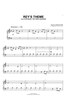 Rey's Theme von John Williams (Download) 