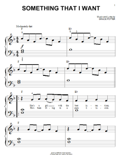 Something That I Want von Alan Menken (Download) 