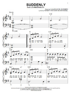 Suddenly von Alain Boublil (Download) 