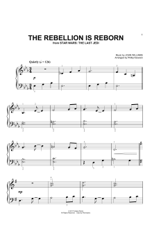 The Rebellion Is Reborn von John Williams (Download) 