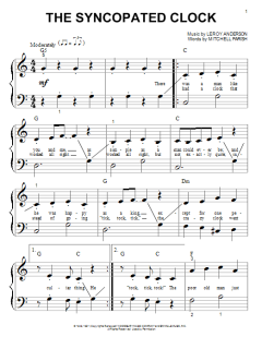 The Syncopated Clock von Leroy Anderson (Download) 