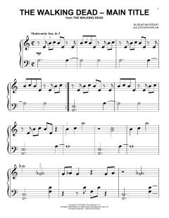 The Walking Dead - Main Title von Bear McCreary (Download) 