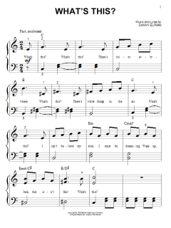 What's This? von Danny Elfman (Download) 