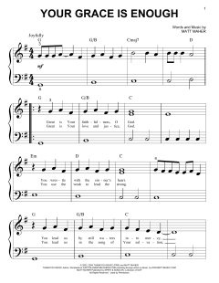 Your Grace Is Enough von Chris Tomlin (Download) 