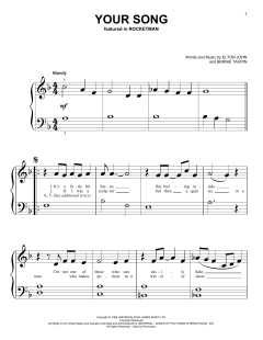 Your Song von Elton John (Download) 