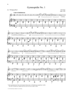 Gymnopédie No. 1 von Erik Satie (Download) 