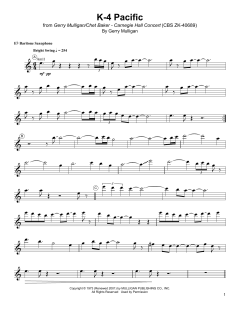 K-4 Pacific von Gerry Mulligan (Download) 