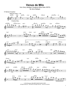 Venus De Milo von Gerry Mulligan (Download) 