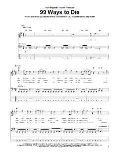 99 Ways To Die von Megadeth (Download) 