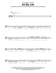 All My Life von Foo Fighters (Download) 