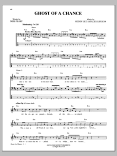 Ghost Of A Chance von Rush (Download) 